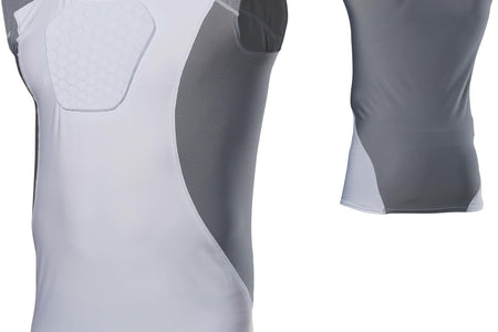 HEX Chest Protector, Heart Guard Sternum Protection Padded Shirt for Baseball, Football, Lacrosse and Goalies Youth and Adult Sizes