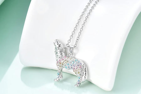 Girls Rainbow Mermaid Unicorn Dinosaur Animal Necklace Gifts,Cat Horse Elephant Pendant Jewelry for Women Boys Teen Girls