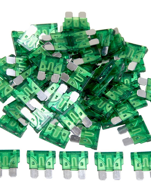 Load image into Gallery viewer, (55 Pcs) 30 Amp Standard Blade Fuse, 30A Automotive Fuse for Car Truck
