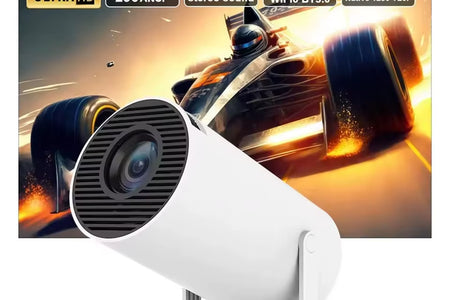 2026 New Outdoor Portable Projector 4K Wifi 1080P 1280*720P HD Home Cinema Video Movies LED Projetor Video Game Projection