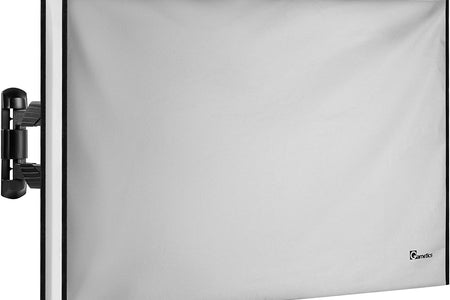 Outdoor TV Cover 48", 49", 50" - Universal Weatherproof Protector for Flat Screen Tvs - Fits Most TV Mounts and Stands - Gray