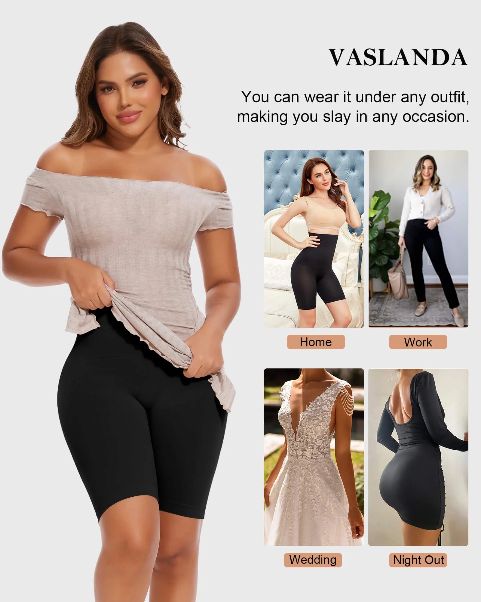 Ropa Interior Moldeadora De Control De Abdomen Para Mujer, Bragas De Cintura Alta Que Adelgazan Los Muslos Y Levantan Los Glúteos